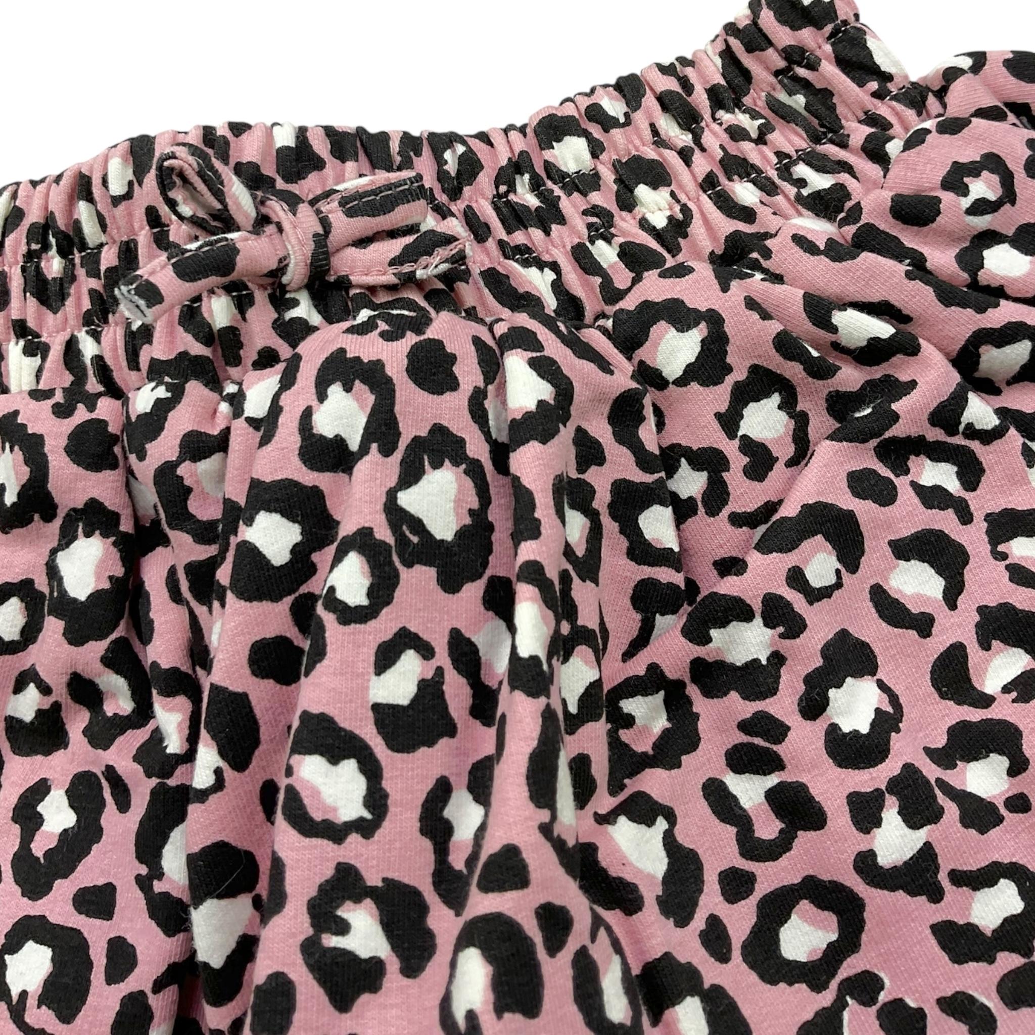 Y-CLU gonna tinta unita con fantasia maculata Rosa per Neonata YN20773 ROSA Y-CLU 