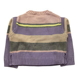 IL GUFO maglia gircollo fantasia a righe Multicolor per Neonata A24AMA458EM109 MULTICOLOR IL GUFO 