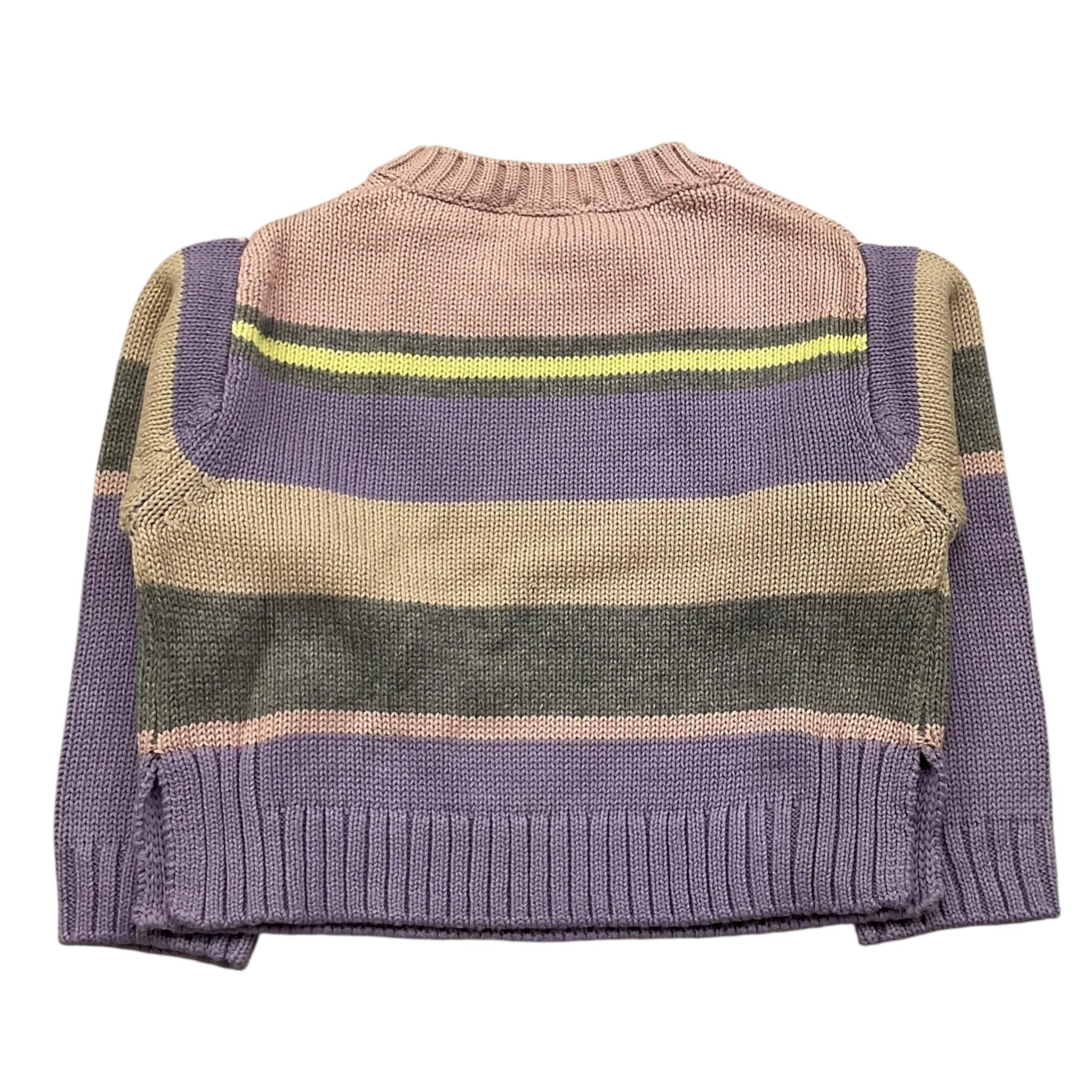 IL GUFO maglia gircollo fantasia a righe Multicolor per Neonata A24AMA458EM109 MULTICOLOR IL GUFO 