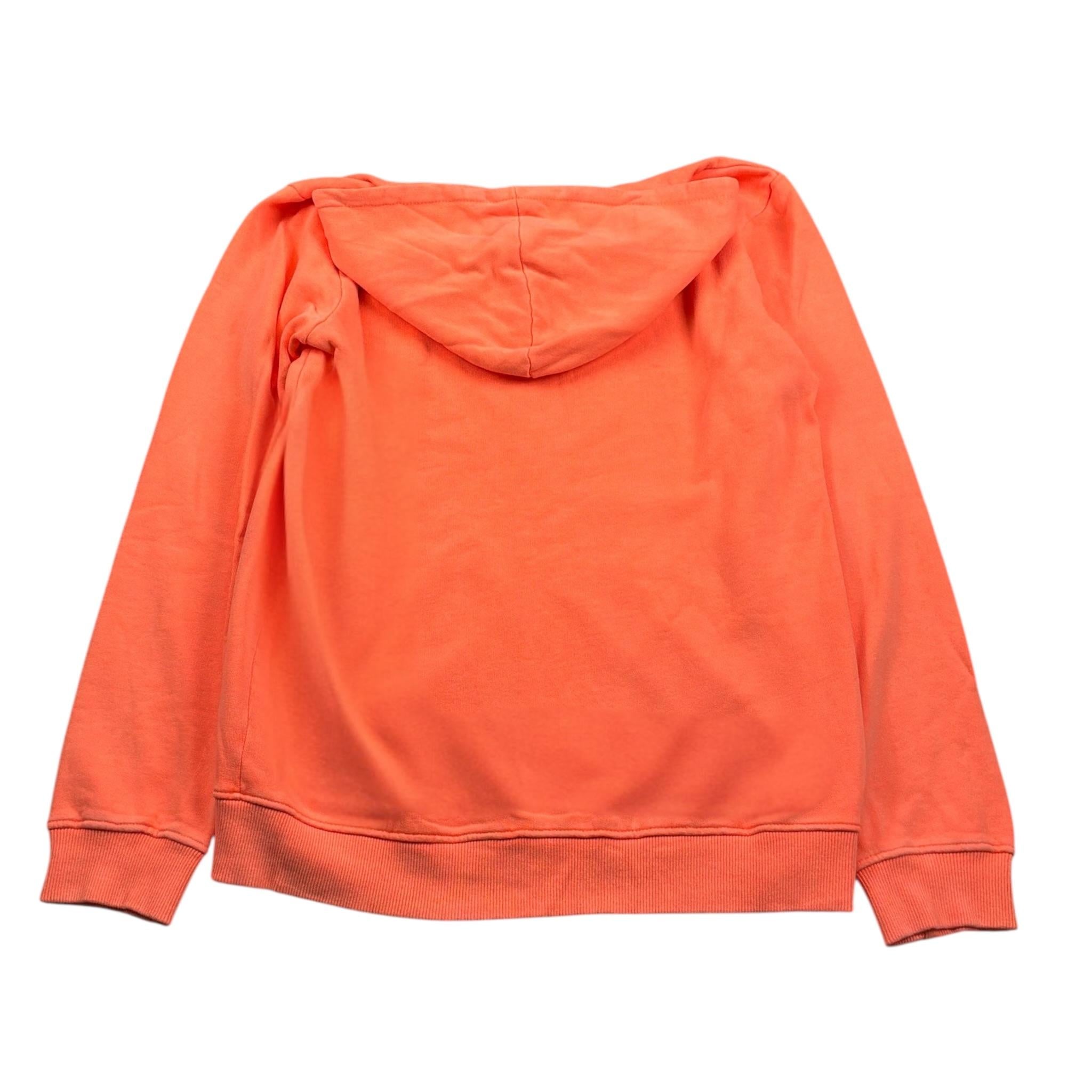 Umbro Felpa tinta unita con Zip E Cappuccio Arancione Fluo per Bambino 20PIAP20156B ARANCIONE FLUO UMBRO 