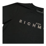 John Richmond T-Shirt Girocollo Tinta Unita con Logo per Bambino RBP26008TS NERO JOHN RICHMOND 