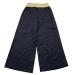 IL GUFO pantalone modello palazzo tinta unita glitterato Blu per Bambina A24PL439M4022 BLU IL GUFO 