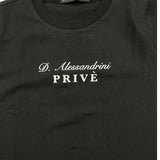 Daniele Alessandrini T-Shirt Crew Neck Solid Color With Black Logo Print for Kids