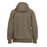 C.P. Company Felpa con Zip E Cappuccio Tinta Unita per Bambino CUW00E VERDE C.P. COMPANY 