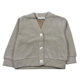 M+E' Cardigan tinta unita Sabbia per Neonato UEM05744 SABBIA M+E' 
