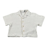 I'Am Brian Camicia Mezza Manica Tinta Unita per Bambino CA3312J PANNA I'AM BRIAN 