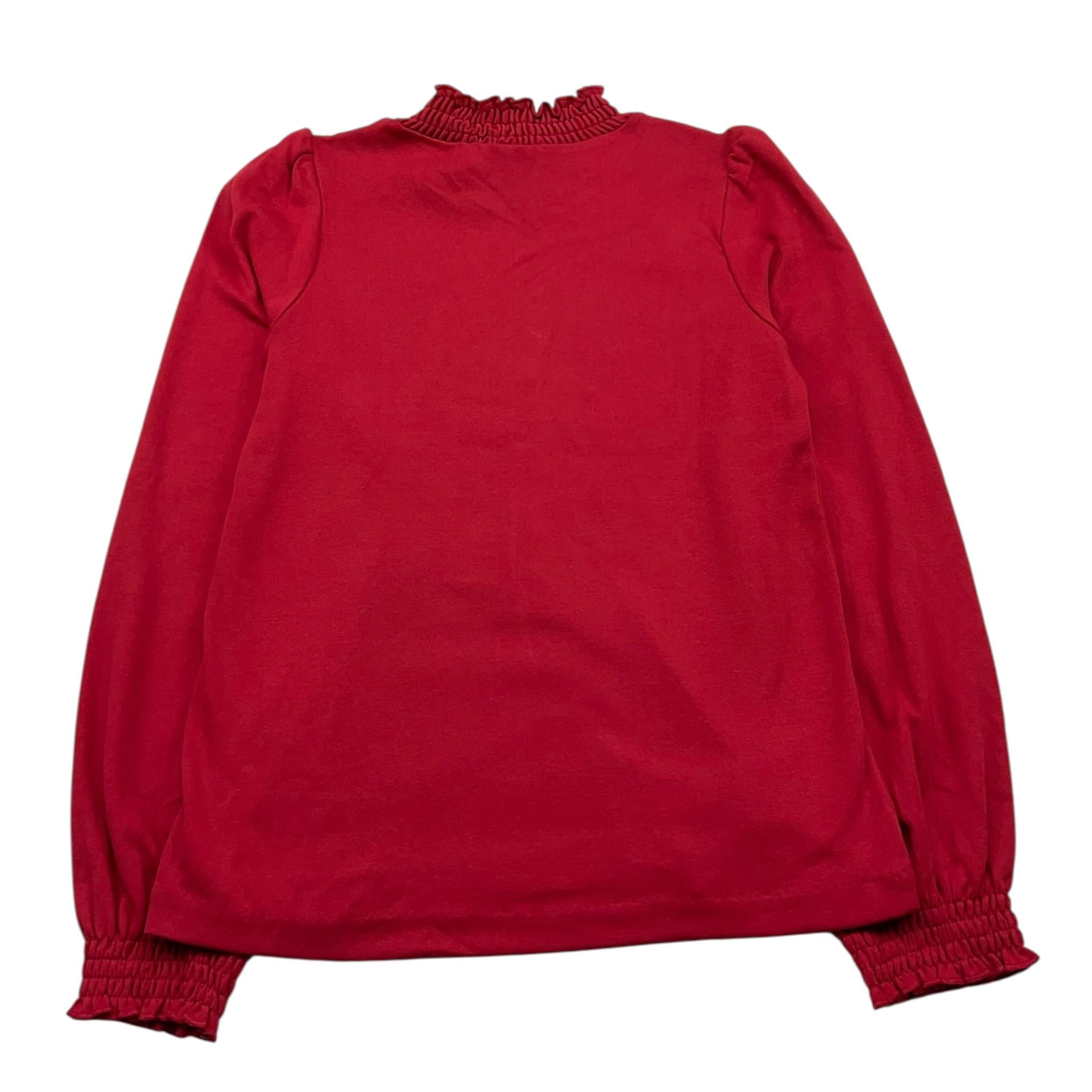 ABEL & LULA shirt tinta unita mezzo collo Rosso per Bambina 5672X ROSSO ABEL & LULA 