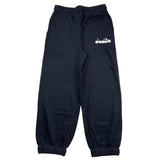Diadora Tracksuit Pants Solid Color With Black Logo Print For Boys