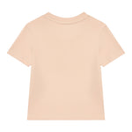 Calvin Klein T-Shirt Tinta Unita con Logo per Neonata IN0IN00001X ROSA CALVIN KLEIN 