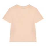 Calvin Klein T-Shirt Tinta Unita con Logo per Neonata IN0IN00001X ROSA CALVIN KLEIN 