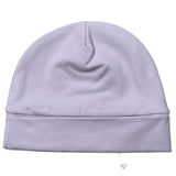 Lalalu' Cappello Tinta Unita con Ricami per Neonata CAL7G LILLA LALALU' 