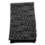 EMPORIO ARMANI sciarpa tinta unita con loghi Nero per Bambino LBKAD6H NERO EMPORIO ARMANI 