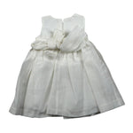 Le Bebe Abito Giromanica Tinta Unita per Neonata LBG4711 PANNA LE BEBE 