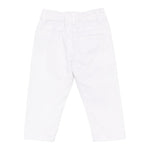 Trussardi Pantalone Tinta Unita con Elastico In Vita per Neonato TIP25060PAXX BIANCO TRUSSARDI 