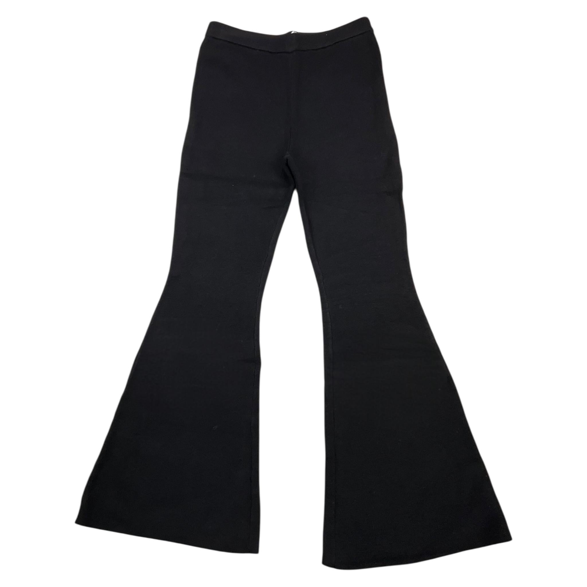 LIU JO pantalone tinta unita modello zampa Nero per Bambina GFF4135 NERO LIU JO 