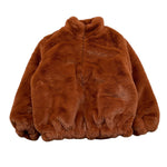 PETIT INDI pelliccia tinta unita Marrone per Neonata AW24BK4431N MARRONE PETIT INDI 