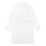 Ralph Lauren Accappatoio Tinta Unita con Stampa per Bambina 9P0042 BIANCO RALPH LAUREN 