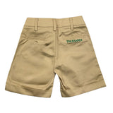 Trussardi Bermuda Solid Color with Adjustable Waist Beige for Newborns