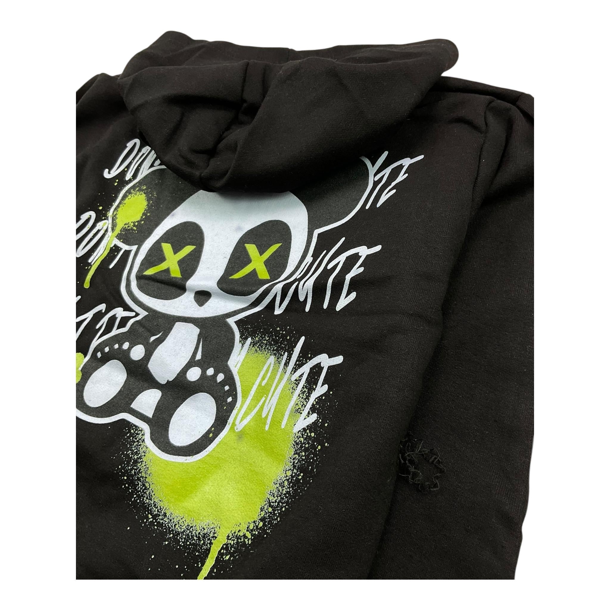 BASIC 2.0 felpa chiusa con cappuccio tinta unita Nero per Bambino 3038 NERO BASIC 2.0 