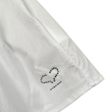 Sarabanda Camicia Tinta Unita con Balze per Neonata 0B358N BIANCO SARABANDA 