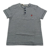 Manuel Ritz T-Shirt Fantasia A Righe Bianco/Blu per Neonato MR3087N BIANCO/BLU MANUEL RITZ 