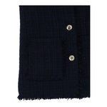 Il Gufo Gilet Tinta Unita con Bottoni per Bambina P25GI054C5052 BLU IL GUFO 