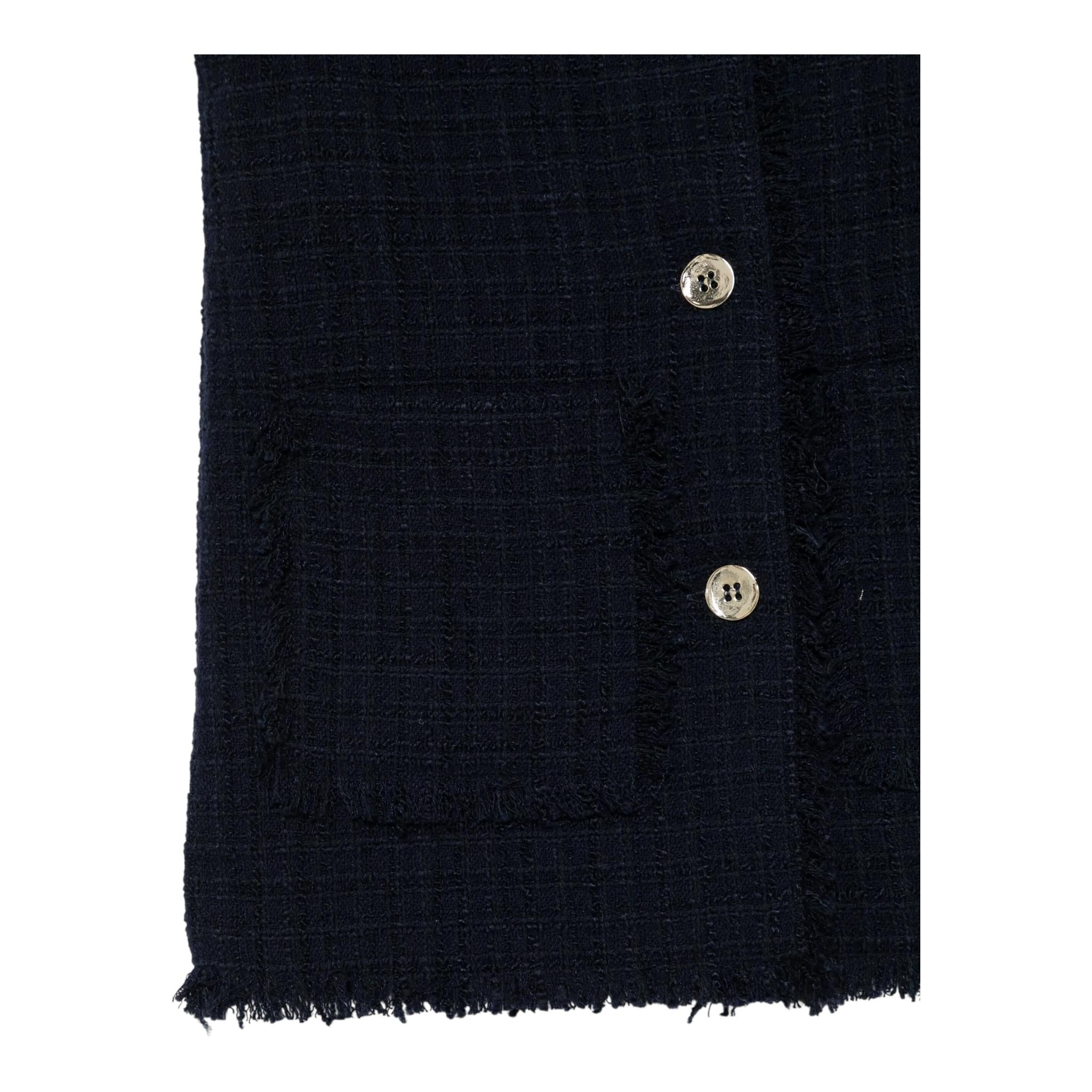 Il Gufo Gilet Tinta Unita con Bottoni per Bambina P25GI054C5052 BLU IL GUFO 