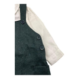 BARCELLINO completo 2 pezzi camicia-salopette Verde per Neonato 115303 VERDE BARCELLINO 