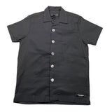 Paolo Pecora Shirt Half Sleeve Solid Color Black For Boys