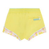 Stella Mccartney Shorts Solid Color With Contrast Trim Yellow For Girls