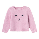 NAME IT maglia tinta unita girocollo con stampa Rosa per Bambina 13233167 ROSA NAME IT 