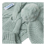 MAYORAL set cappello-guanti-scaldacollo Verde acqua per Neonata 10769 VERDE ACQUA MAYORAL 