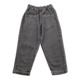 PLAY UP jeans tinta unita con elastico in vita Nero per Neonato PA022AP11605 NERO PLAY UP 