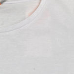 Losan T-Shirt Modello Crop Girocollo Tinta Unita per Bambina LJGAP0103 BIANCO LOSAN 