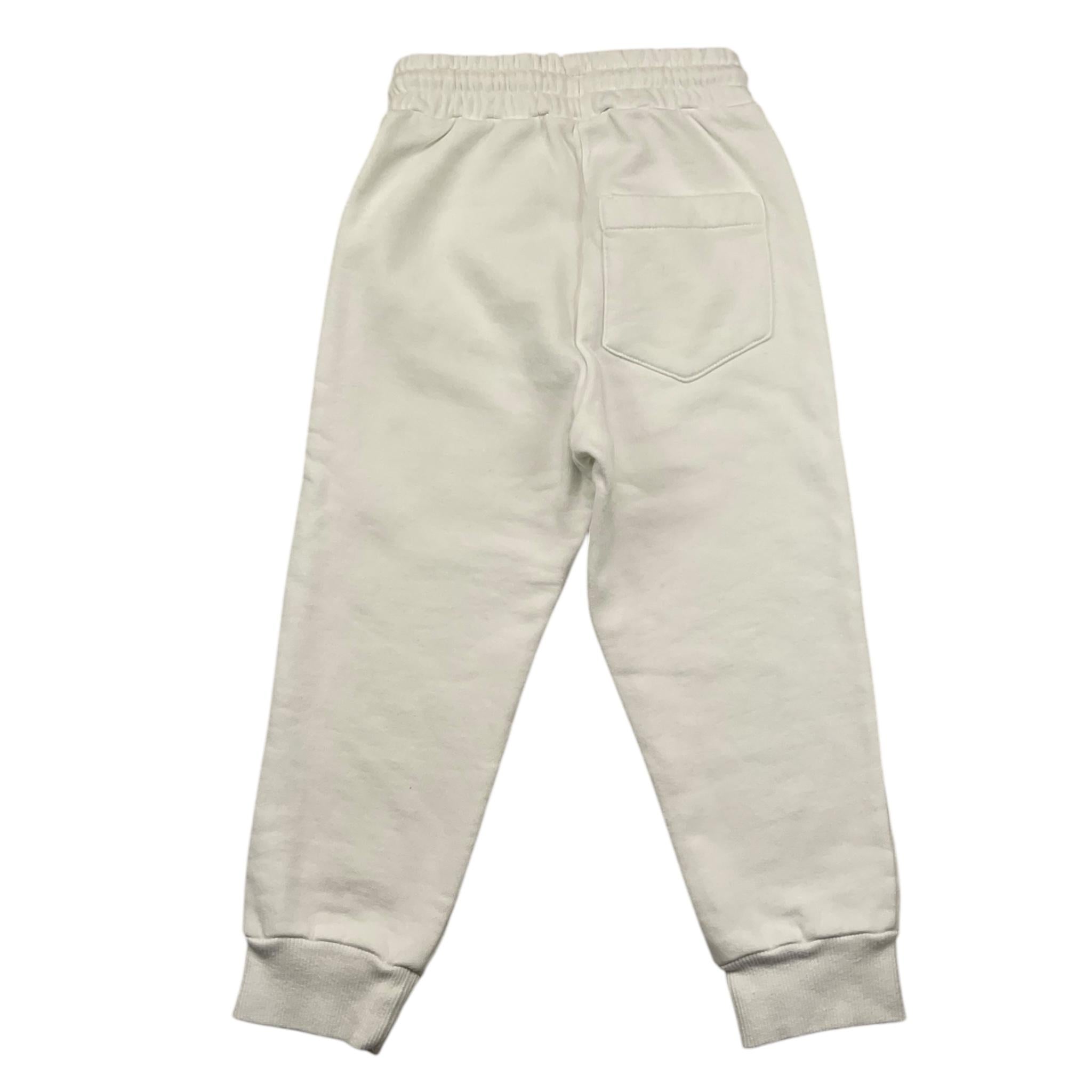 NUPKEET pantalone tuta tinta unita con  Bianco per Bambino 4DNK317 BIANCO NUPKEET 