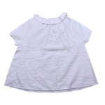 Il Gufo Camicia Mezza Manica Tinta Unita per Bambina P25CC107R0004 BIANCO IL GUFO 