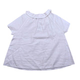 Il Gufo Camicia Mezza Manica Tinta Unita per Bambina P25CC107R0004 BIANCO IL GUFO 
