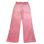 Juicy Couture Pantalone In Velluto Tinta Unita per Bambina JBX6508 ROSA JUICY COUTURE 