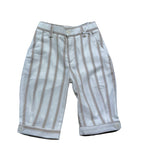 Manuel & Frank Pantalone Tinta Unita con Fantasia A Righe per Bambino MF1633I PANNA MANUEL & FRANK 