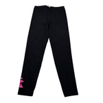 Diadora Leggins tinta unita con Logo Nero per Bambina S4DIBGSL NERO DIADORA 