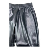 IMPERIAL KIDS pantalone tinta unita in ecopelle Nero per Bambina PE39200G68 NERO IMPERIAL KIDS 