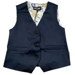 Just Cavalli Gilet Tinta Unita per Bambino JBP26099GT BLU JUST CAVALLI 