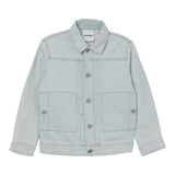 Aspesi Giacca In Denim Tinta Unita  per Bambino S25017GRJ0042X AZZURRO ASPESI 