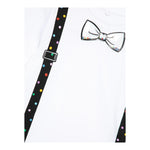 STELLA McCARTNEY t-shirt girocollo tinta unita con stampa Bianco per Bambino TV8T11 BIANCO STELLA McCARTNEY 