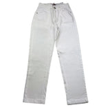 Cesare Paciotti Jeans Plain With Adjustable Waist White For Boys