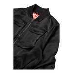 DIESEL felpa tinta unita con zip Nero per Bambina J01950 NERO DIESEL 