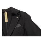 NUPKEET giacca tinta unita con bottoni in contrasto Nero per Neonato 34NK560N NERO NUPKEET 