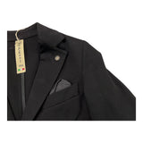 NUPKEET giacca tinta unita con bottoni in contrasto Nero per Neonato 34NK560N NERO NUPKEET 