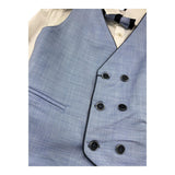 Mai'S Kids Completo 4 Pezzi Camicia-Gilet-Pantalone-Papillon per Bambino ROMEO AZZURRO MAI'S KIDS 