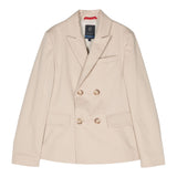 Fay Plain Jacket With Pockets Beige For Boys